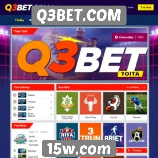 Interface do usuário no Q3BET.COM é intuitiva